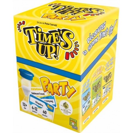 Time's up party jaune