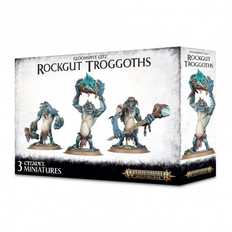 Warhammer AOS : Glommspite Gitz Rockgut troggoths