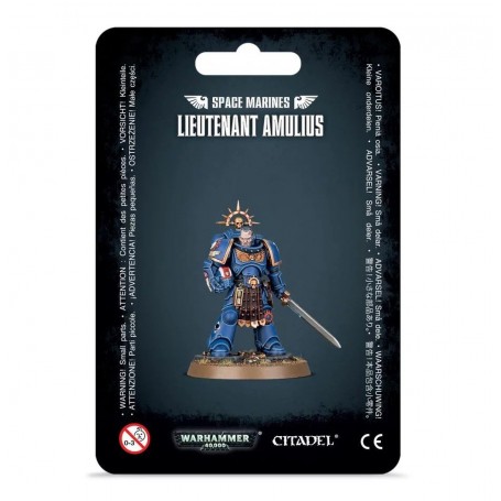 W40K : Space Marines Lieutenant Amulius