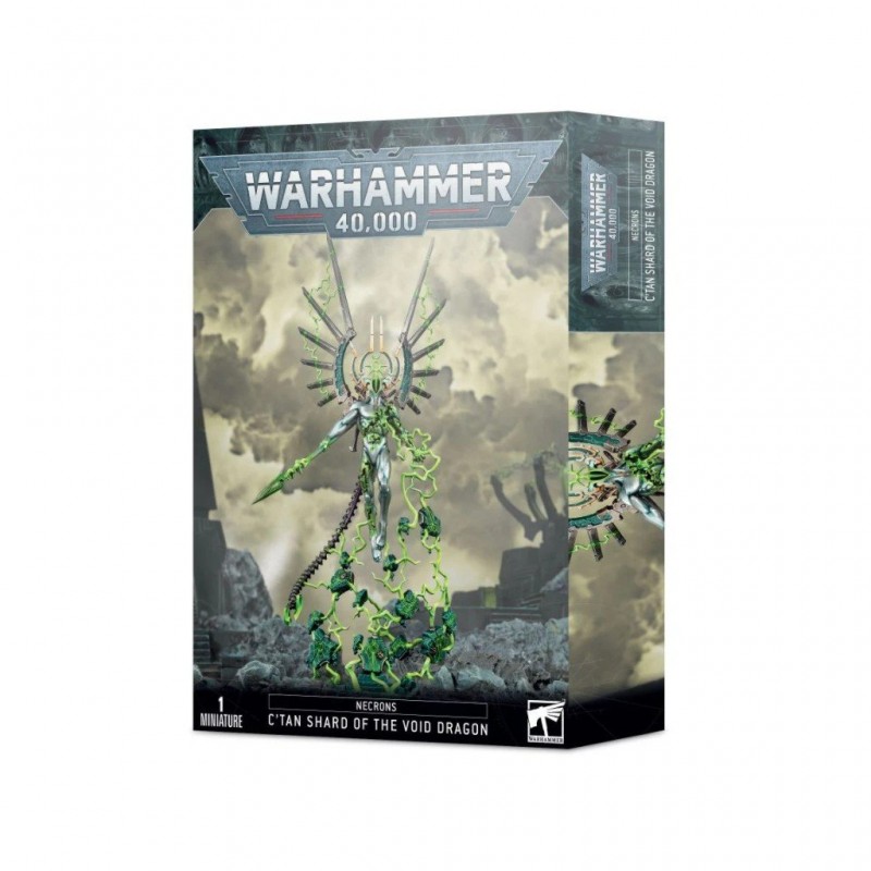 Figurine Warhammer 40k - Necron Void Dragon Shard - Modèle Centre Table 33 Pièces
