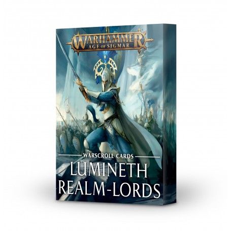 Warhammer AOS : Cartes d'unité Lumineth realm - lords