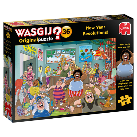 Puzzle Wasgij? Original 36 : New year resolutions
