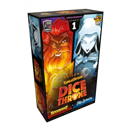 Dice throne Barbare VS Elfe lunaire