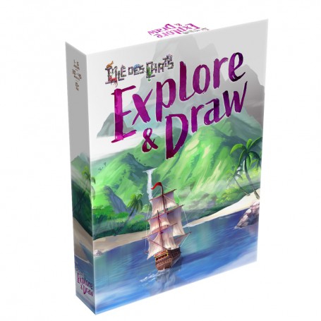 L'île des chats : Explore & draw