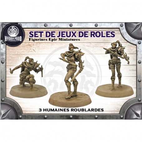 Set de figurines : Humaines roublardes