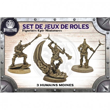 Set de figurines : Humains moines