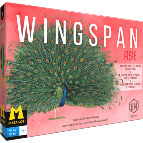 Wingspan : Asie
