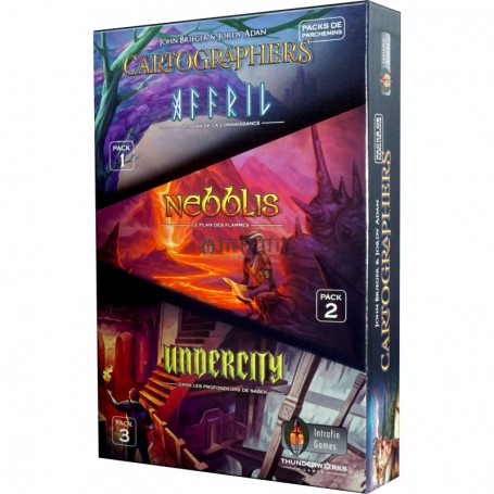 Cartographers : Pack de parchemins