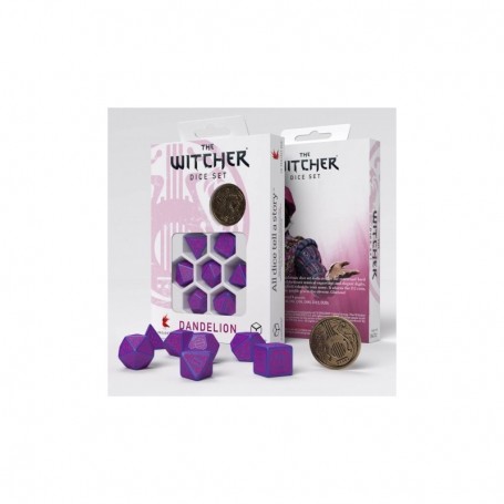 The Witcher set de dés Jaskier Bourreau des coeurs