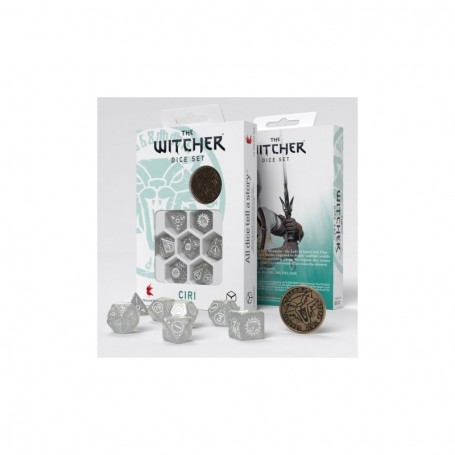 The Witcher set de dés Ciri la dame de l'espace et du temps