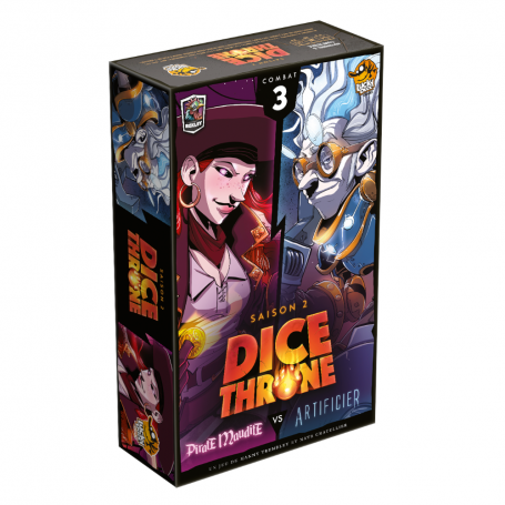 Dice throne Saison 2 Pirate maudite VS Artificier