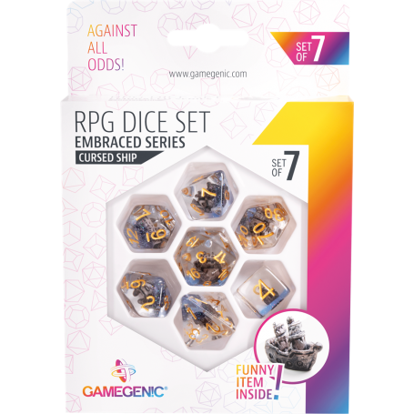 Set de dés : Cursed ship