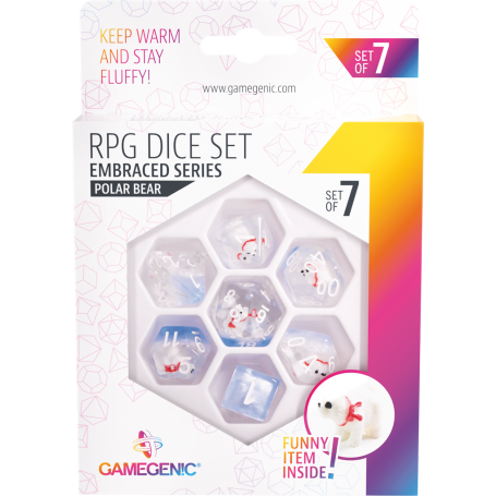 Set de dés : Polar bear