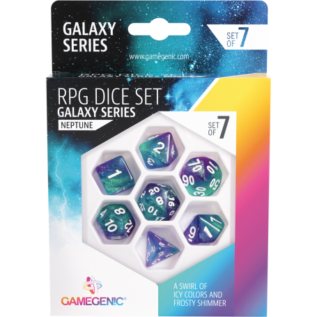 Set de dés : Neptune