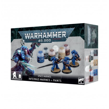 Warhammer 40.000 : Infernus marines set de peinture