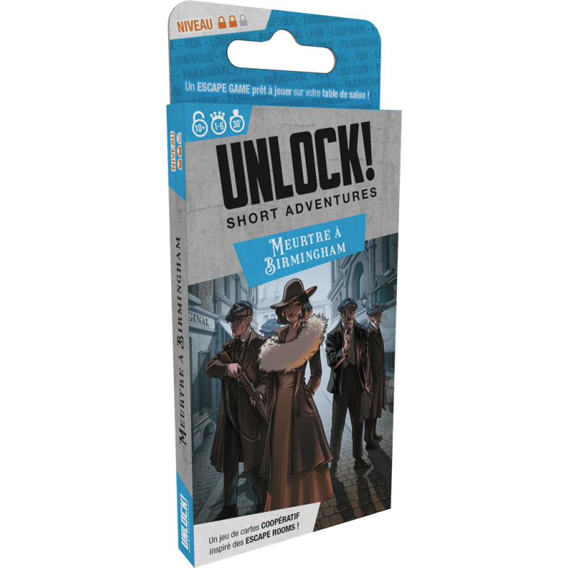 Asmodee Belgium - Unlock! Short Adventures - Dans la tête de Sherlock