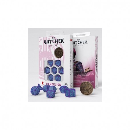 The Witcher set de dés Jaskier Un demi siècle de poésie