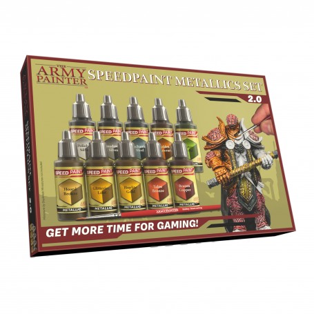 Army painter Speedpaint Metallics set