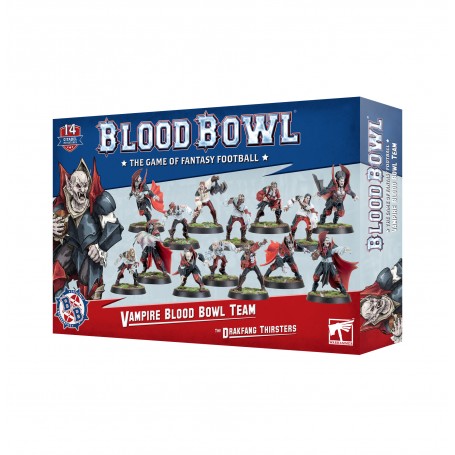 Blood bowl : Vampire team "The Drakfang Thirsters"