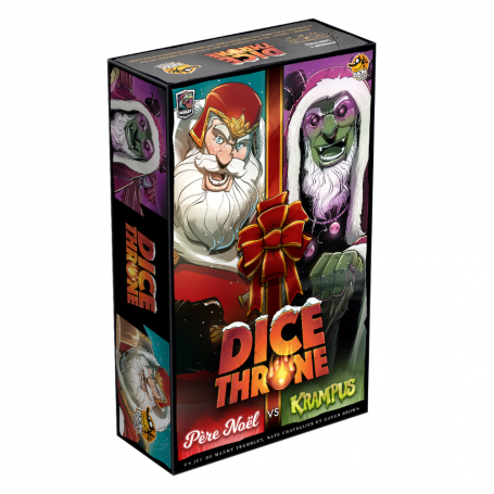 Dice throne : Père Noël vs Krampus