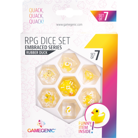 Set de dés : Rubber duck