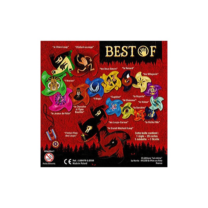 Jeu Les Loups garous Best of
