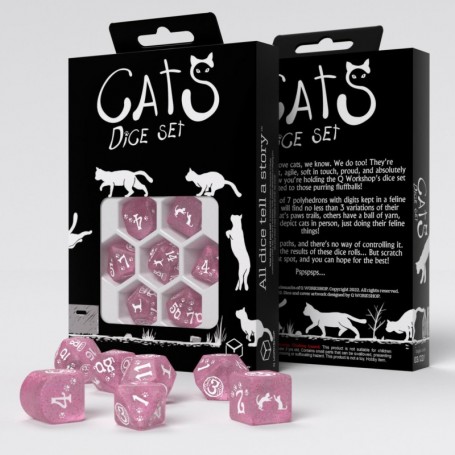 Set de dés : Cats Daisy