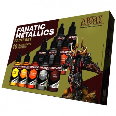 Army painter Fanatic metallics paint set