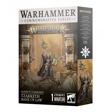 Warhammer Commemorative series Tzarketh Bane of law