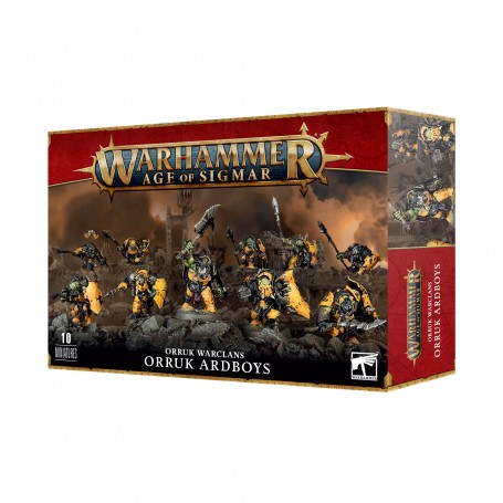Warhammer AOS Orruk warclans Orruk ardboys