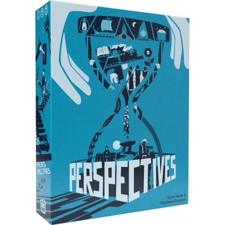 Perspective blue box