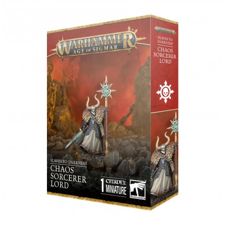 Warhammer AOS Slaves to darkness : Chaos sorcerer lord