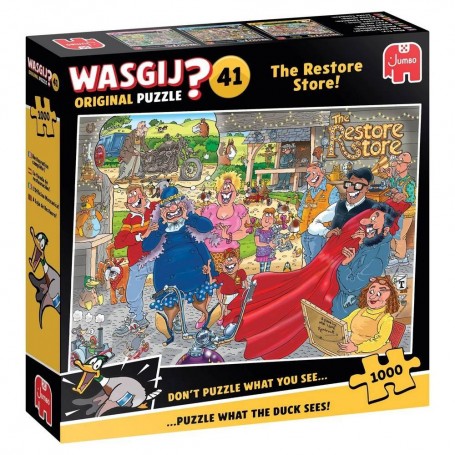 Puzzle Wasgij? Original 41 : The restore store !