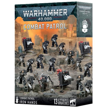 Warhammer 40000 Iron Hands combat patrol