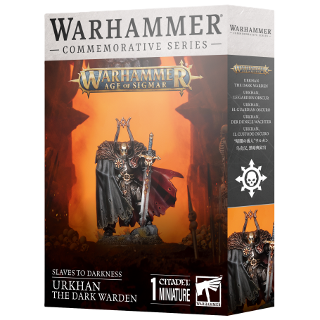 Warhammer AOS Slaves to darkness Urkhan The dark warden