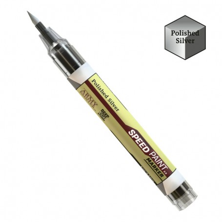 Army Painter Speedpaint Marker - Polished silver