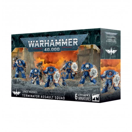 Warhammer 40000 Space marines Terminator assault squad