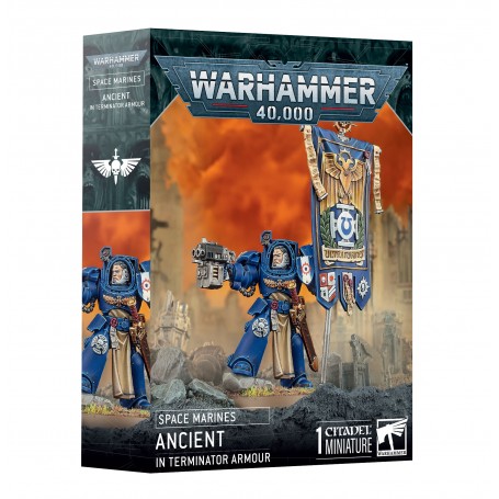 Warhammer 40000 Space marines Ancient in terminator armor