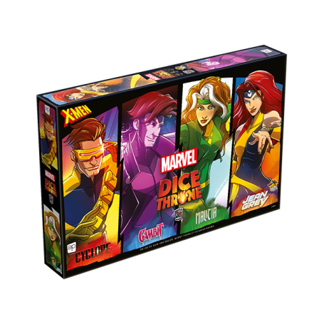 Dice throne Marvel : Cyclope/Gambit/Malicia/Jean Grey