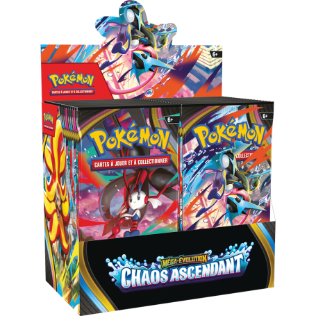 Pokémon ME04 Chaos Ascendant Display