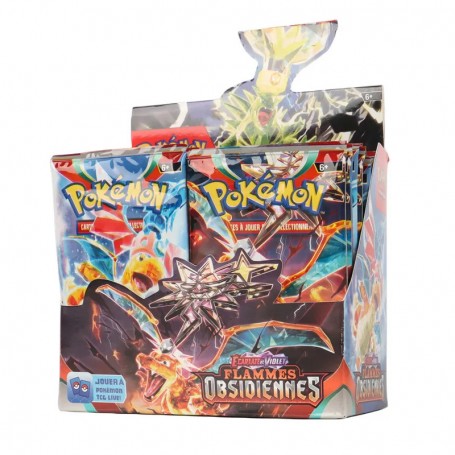Pokémon EV03 Flammes obsidiennes Display