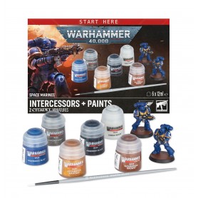 Warhammer 40.000 : Intercessors + paints