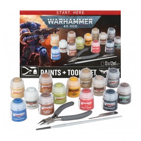 Warhammer 40.000 : Paints + tools set