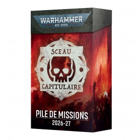 Warhammer 40000 : Sceau capitulaire - Pile de missions 2026/27