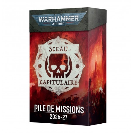 Warhammer 40000 : Sceau capitulaire - Pile de missions 2026/27