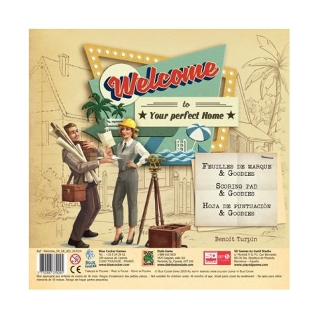 Welcome : Pack de feuilles